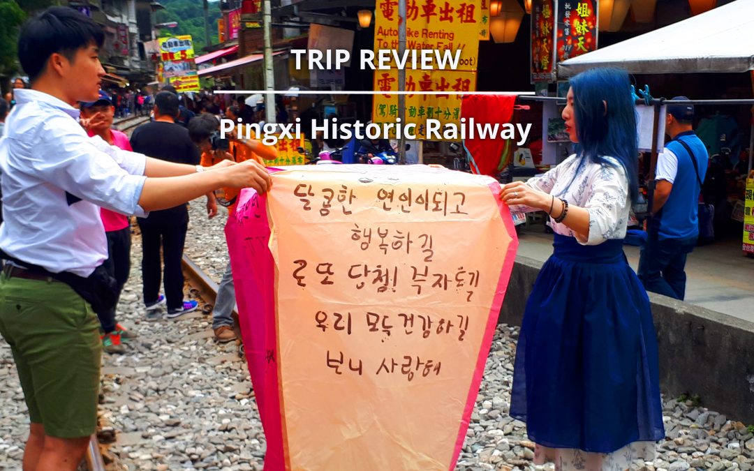 Sky Lanterns and the Pingxi Railway, Taiwan