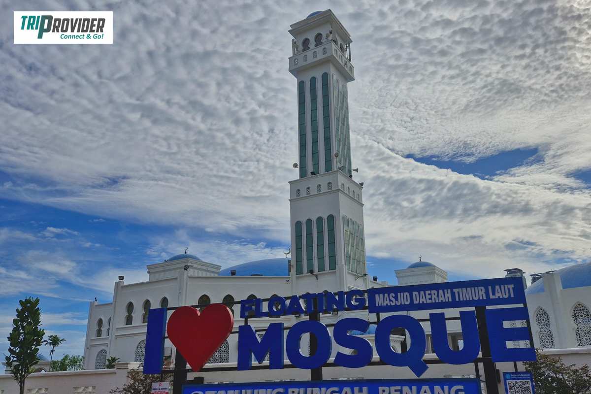 Triprovider Penang Day Trip - The Floating Mosque