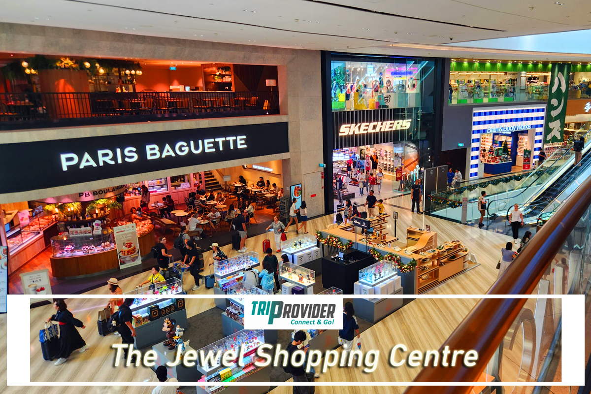 Triprovider - Visiting Jewel Singapore Shopping